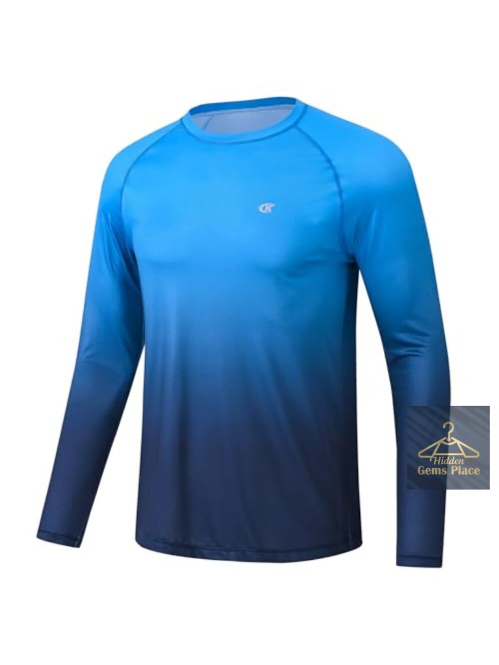 UPF 50+ Long Sleeve Rash Guard Swim Shirt Moisture Wicking Quick Dry UV
